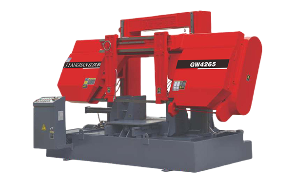 饶平GW4265双柱龙门卧式带锯床